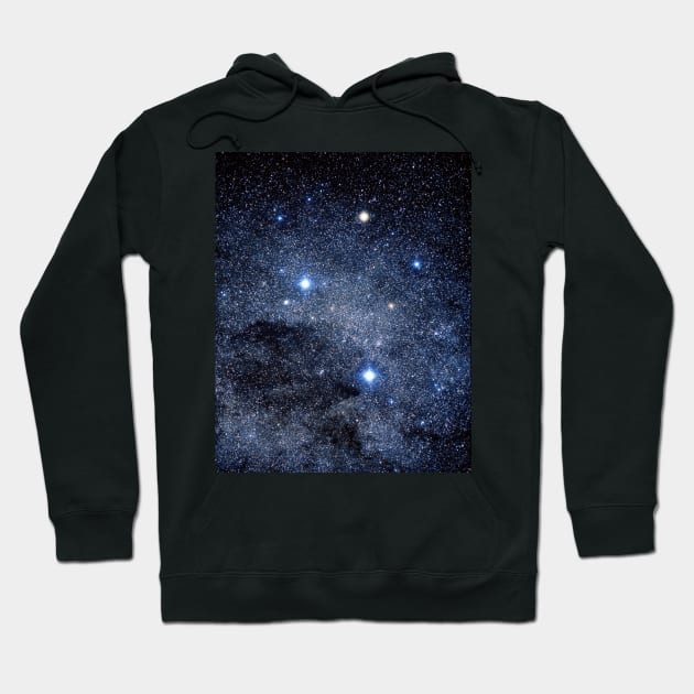 The constellation of the Southern Cross (R550/0238) Hoodie by SciencePhoto